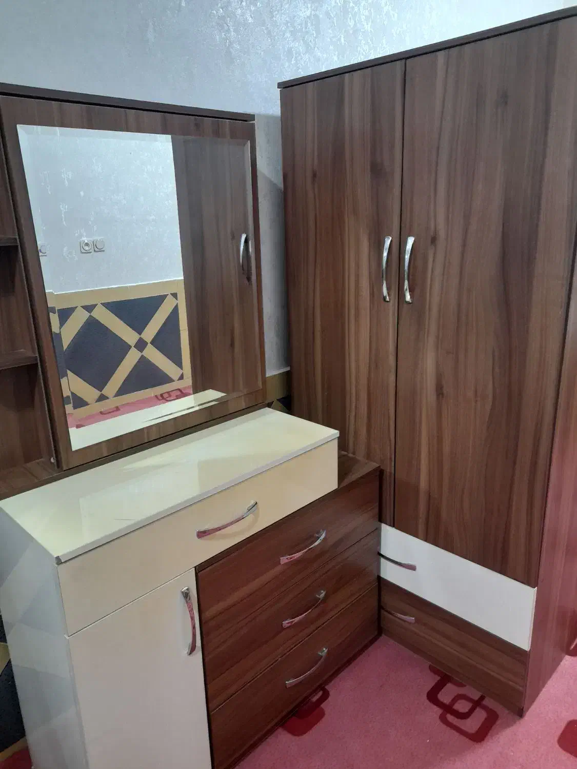 فروش یه عدد تختخواب دونفره|تشک تختخواب|اندیمشک, |دیوار