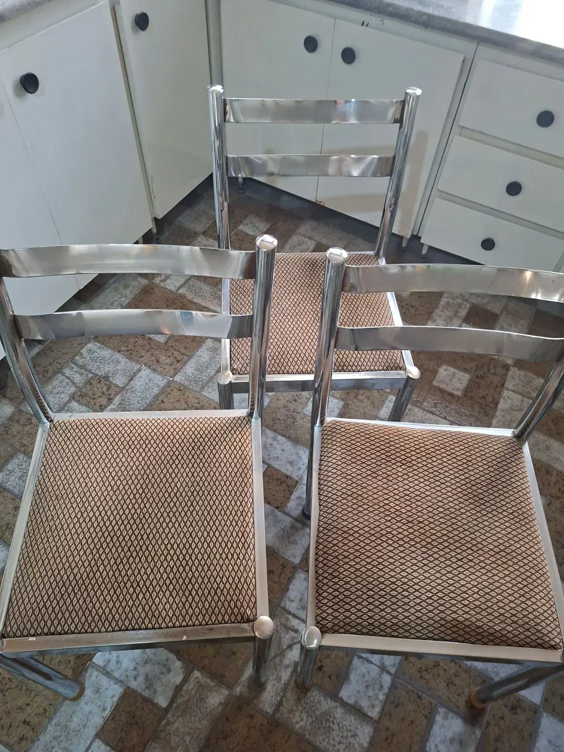 صندلی استیل|میز و صندلی غذاخوری|قزوین, |دیوار