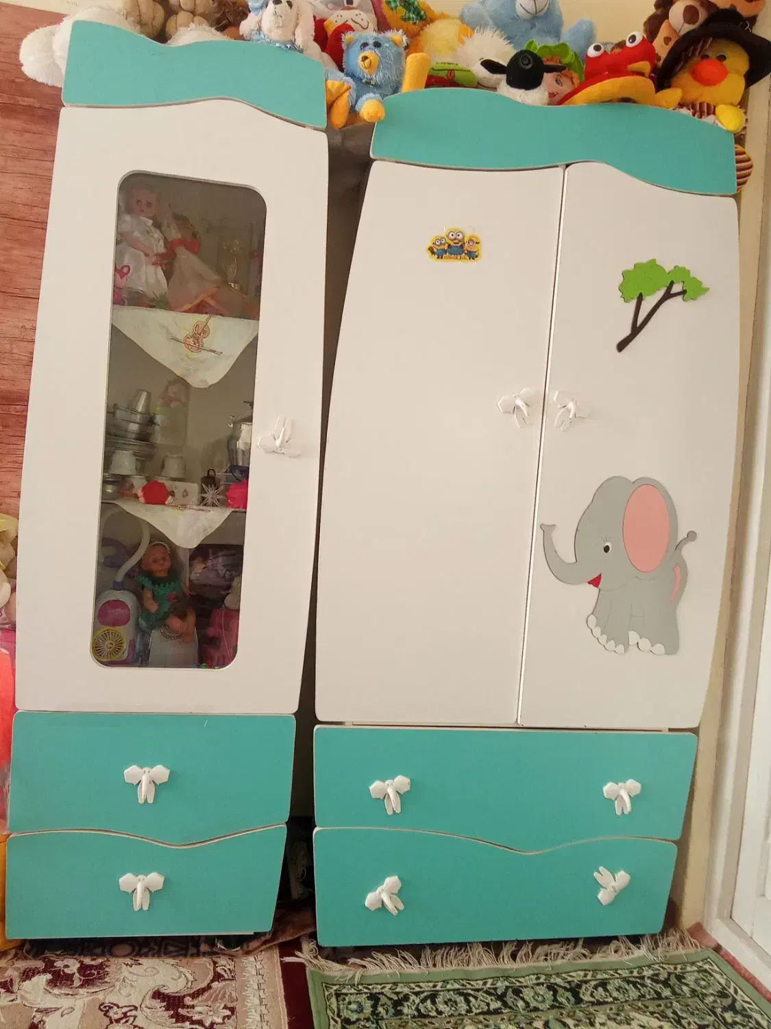 کمد بچه|اسباب و اثاث بچه|آشتیان, |دیوار