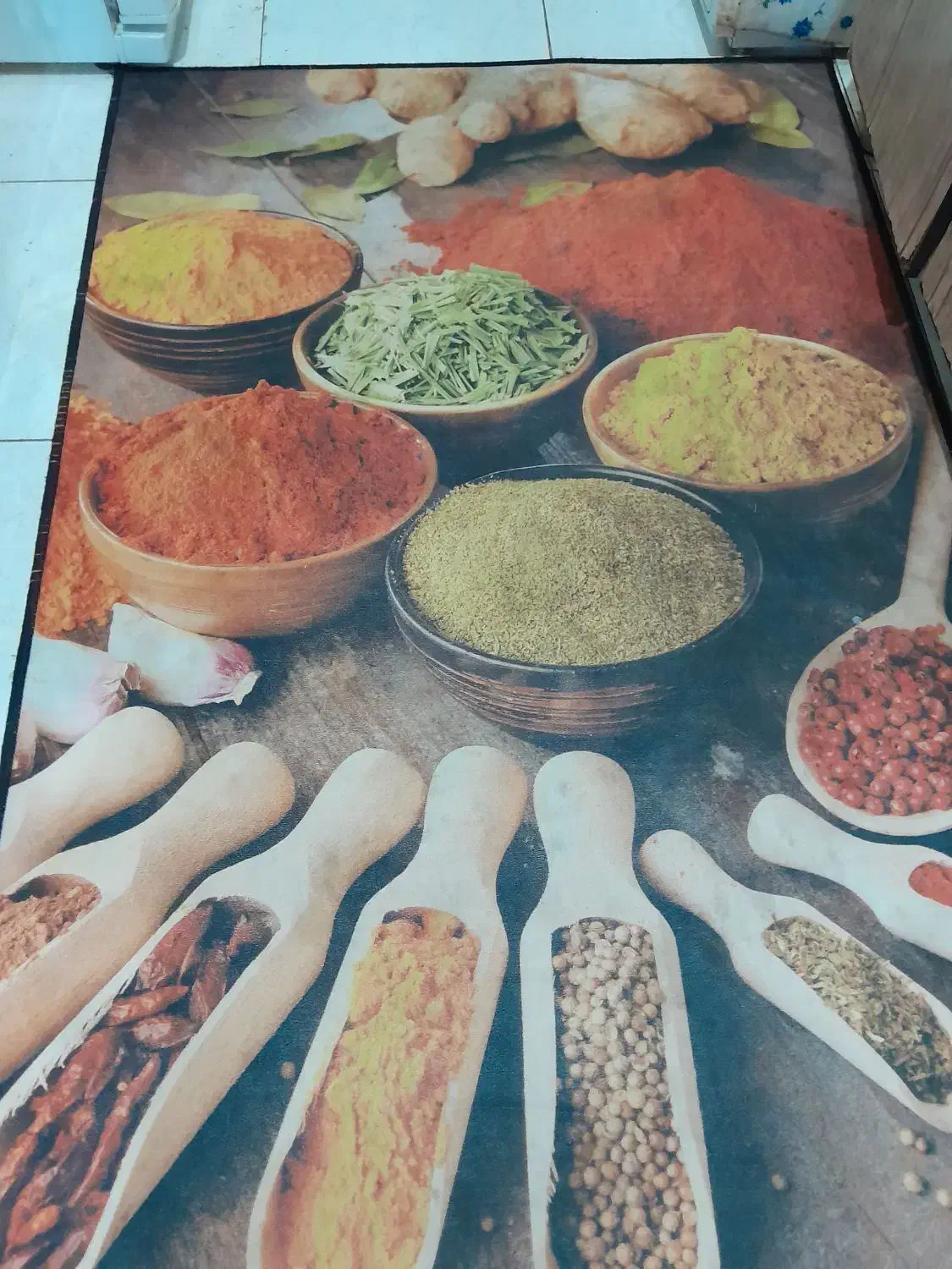 گلیم آشپزخانه|گلیم، جاجیم، گبه|مشکیندشت, |دیوار