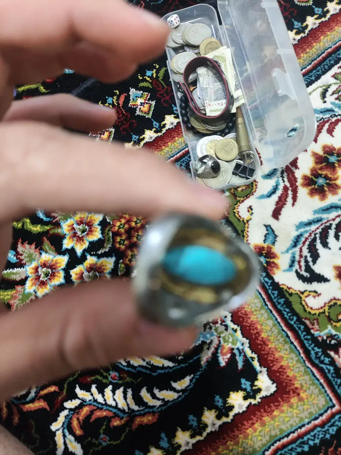 انگشتر فیروزه ناب|جواهرات|مرودشت, بیست متری بیمارستان|دیوار