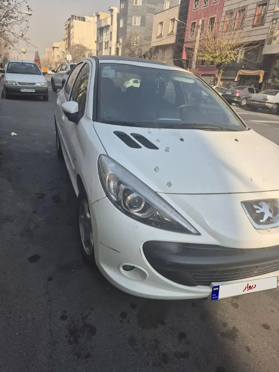 207 پانا مدل 401 بی رنگ|خودرو سواری و وانت|ری, دیلمان|دیوار