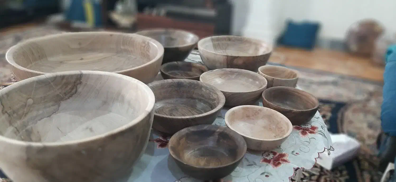 ظروف خراطی|ظروف سرو و پذیرایی|فومن, |دیوار