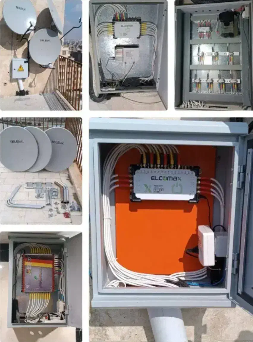 نصب آنتن ثابت|خدمات پیشه و مهارت|رشت, شالکو|دیوار