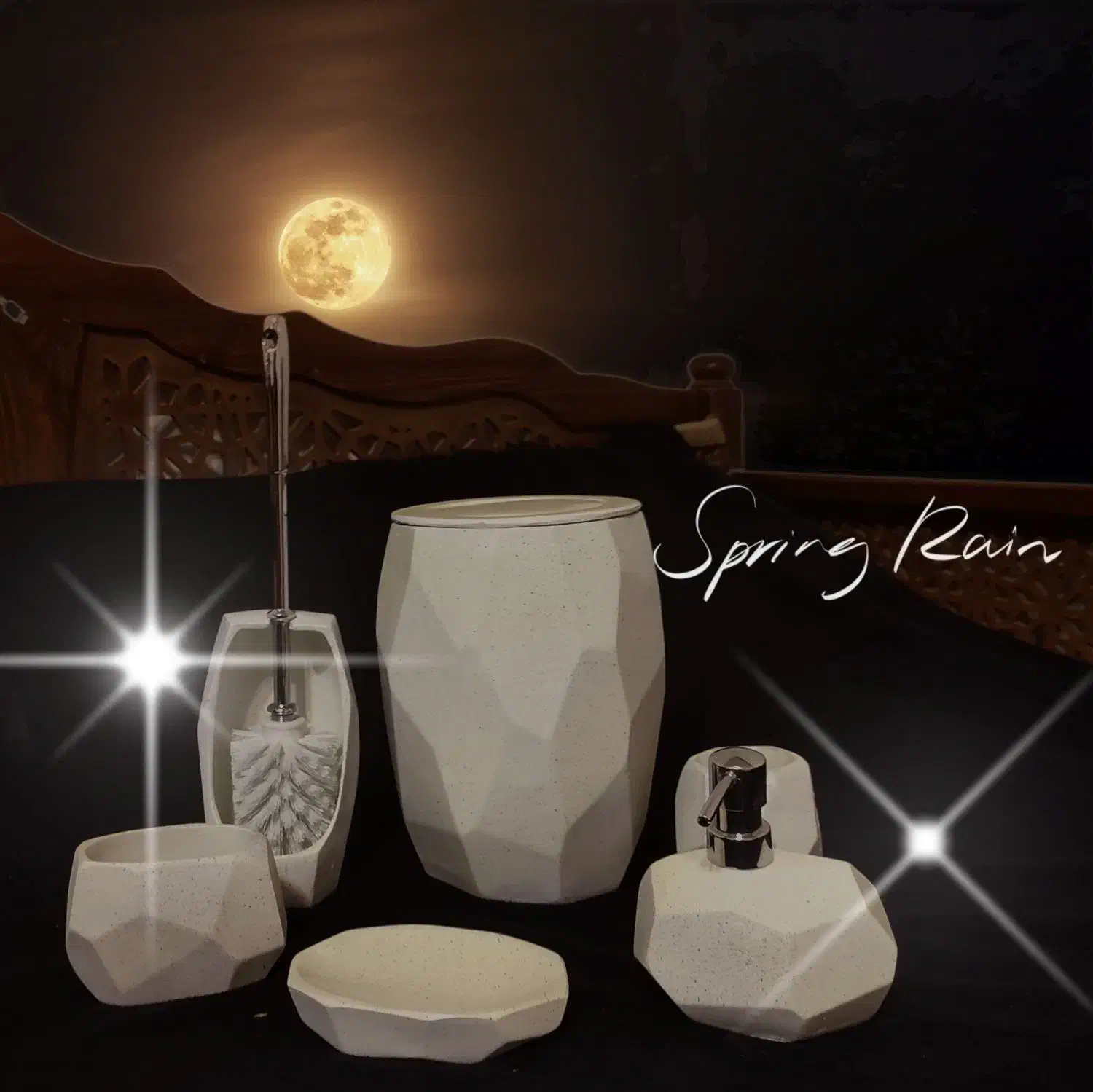 فروش ست شش تکه سرویس بهداشتی رنگبندی متنوع|لوازم سرویس بهداشتی|آبادان, |دیوار