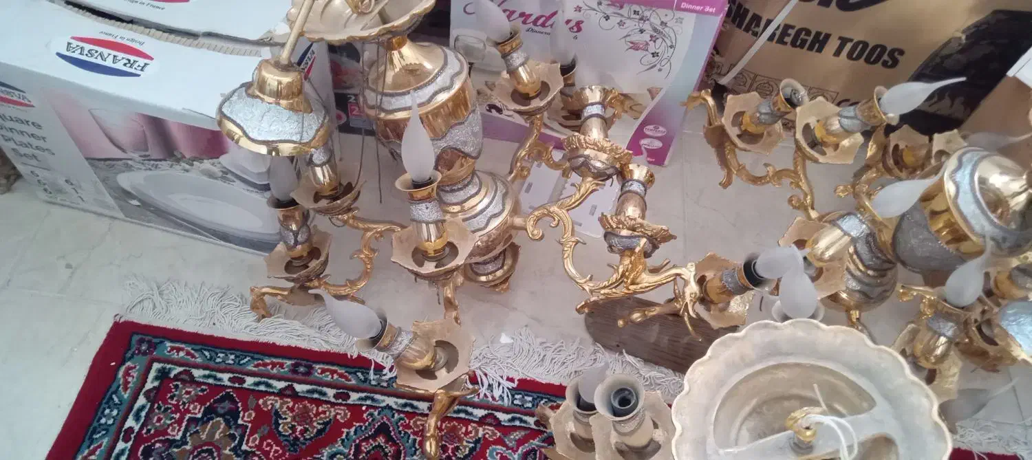 لوستر|لوستر و چراغ آویز|نجف‌آباد, ۲۲ بهمن|دیوار
