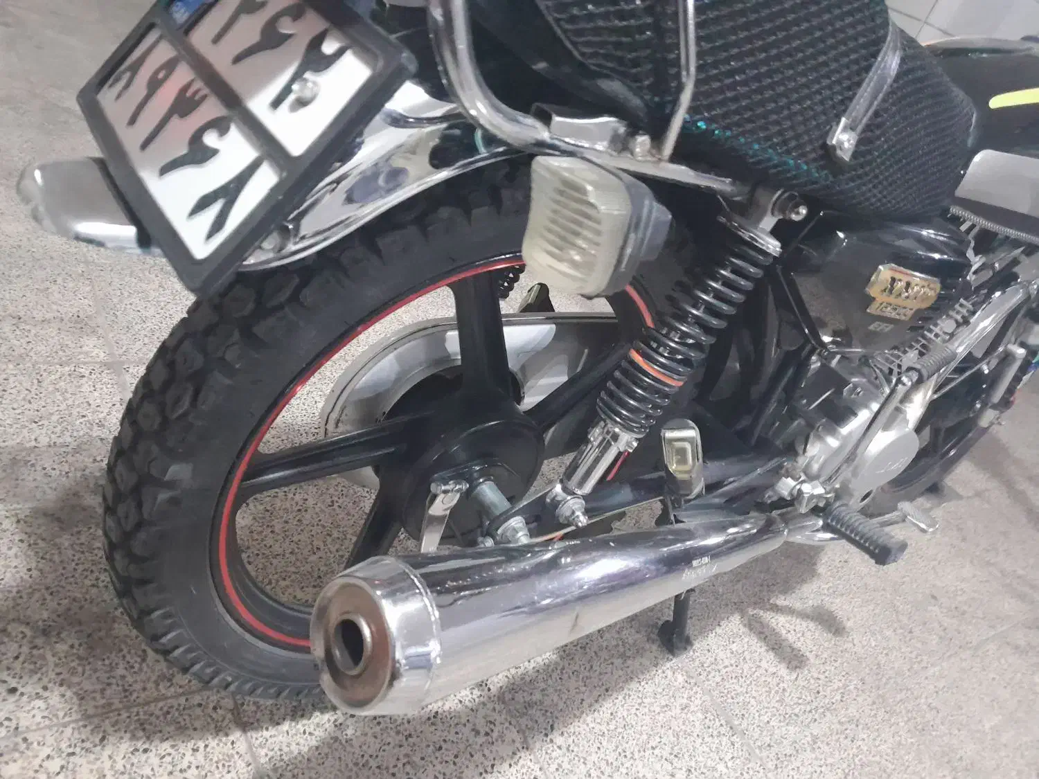 هندا ۱۲۵ هیرمندمدل ۹۴ با کارت سوخت|موتورسیکلت|اهواز, شهرک نفت|دیوار