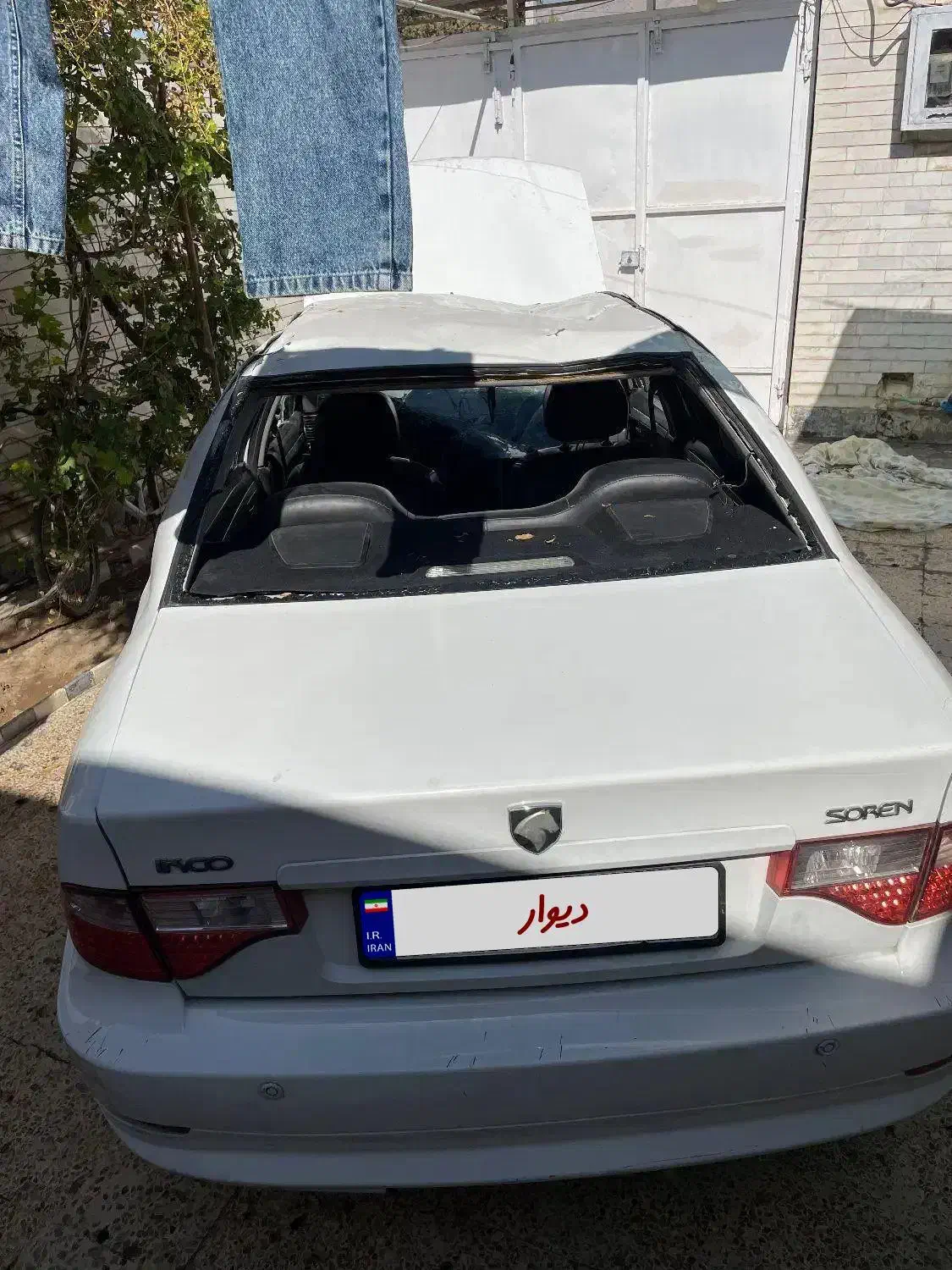 سمند سورن تصادفی|خودرو سواری و وانت|دوگنبدان, |دیوار