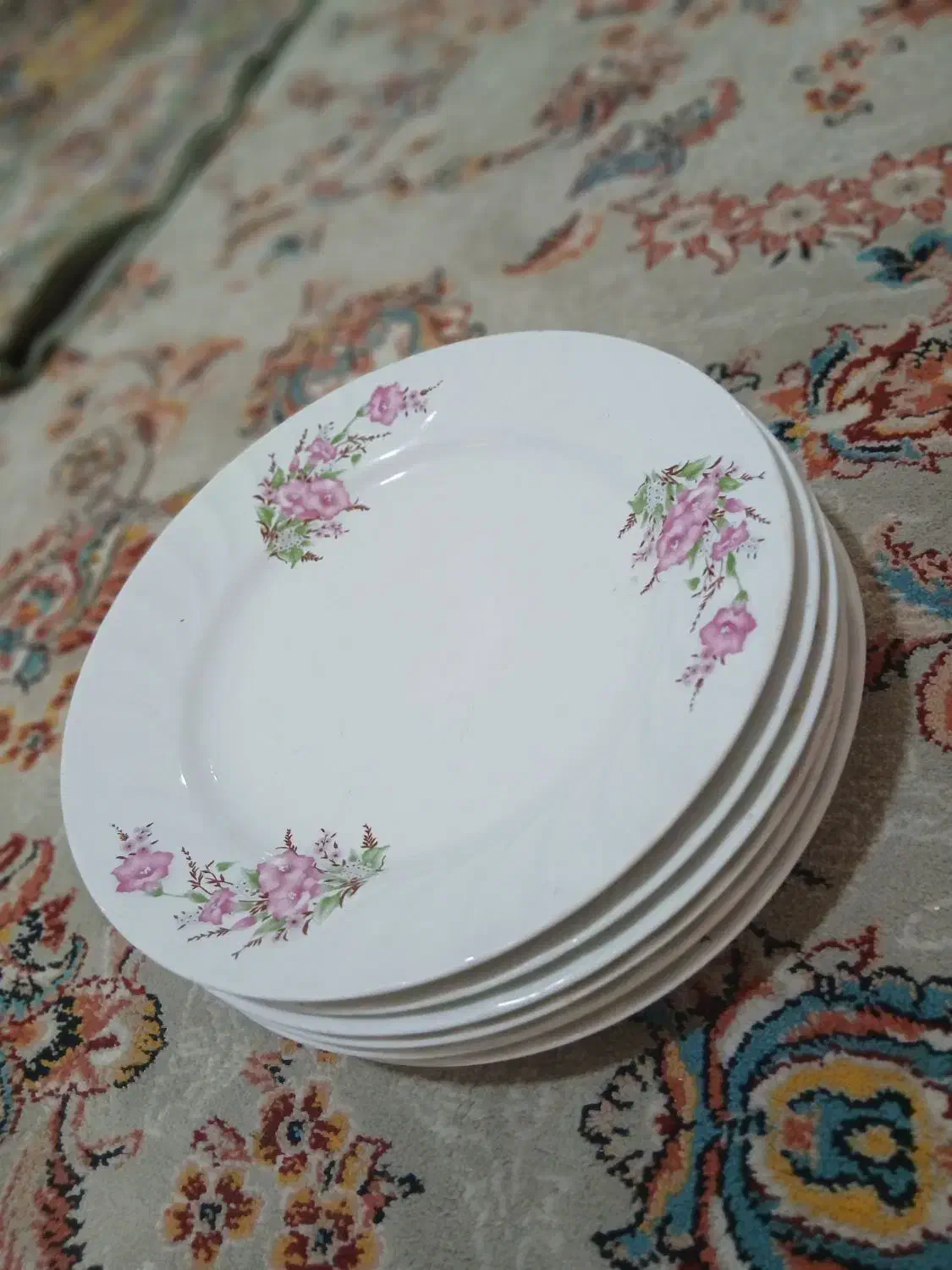 بشقاب چینی قدیمی دودست|ظروف سرو و پذیرایی|مینودشت, |دیوار