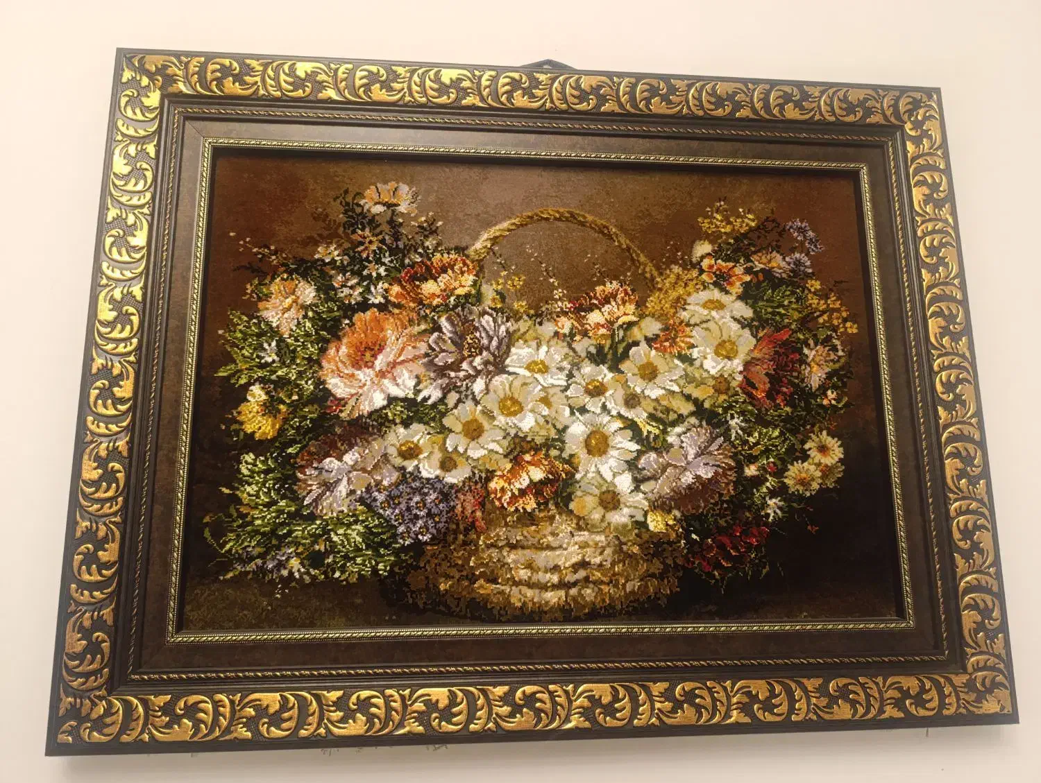 تابلو فرش ابریشم  دستباف|تابلو فرش|تهران, اختیاریه|دیوار