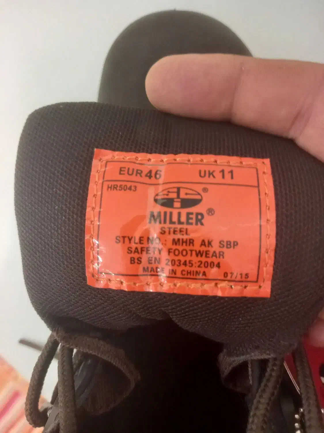 کفش ایمنی میلر استایل سایز۴۶|کیف، کفش، کمربند|کاشان, فاز ۱ ناجی آباد|دیوار