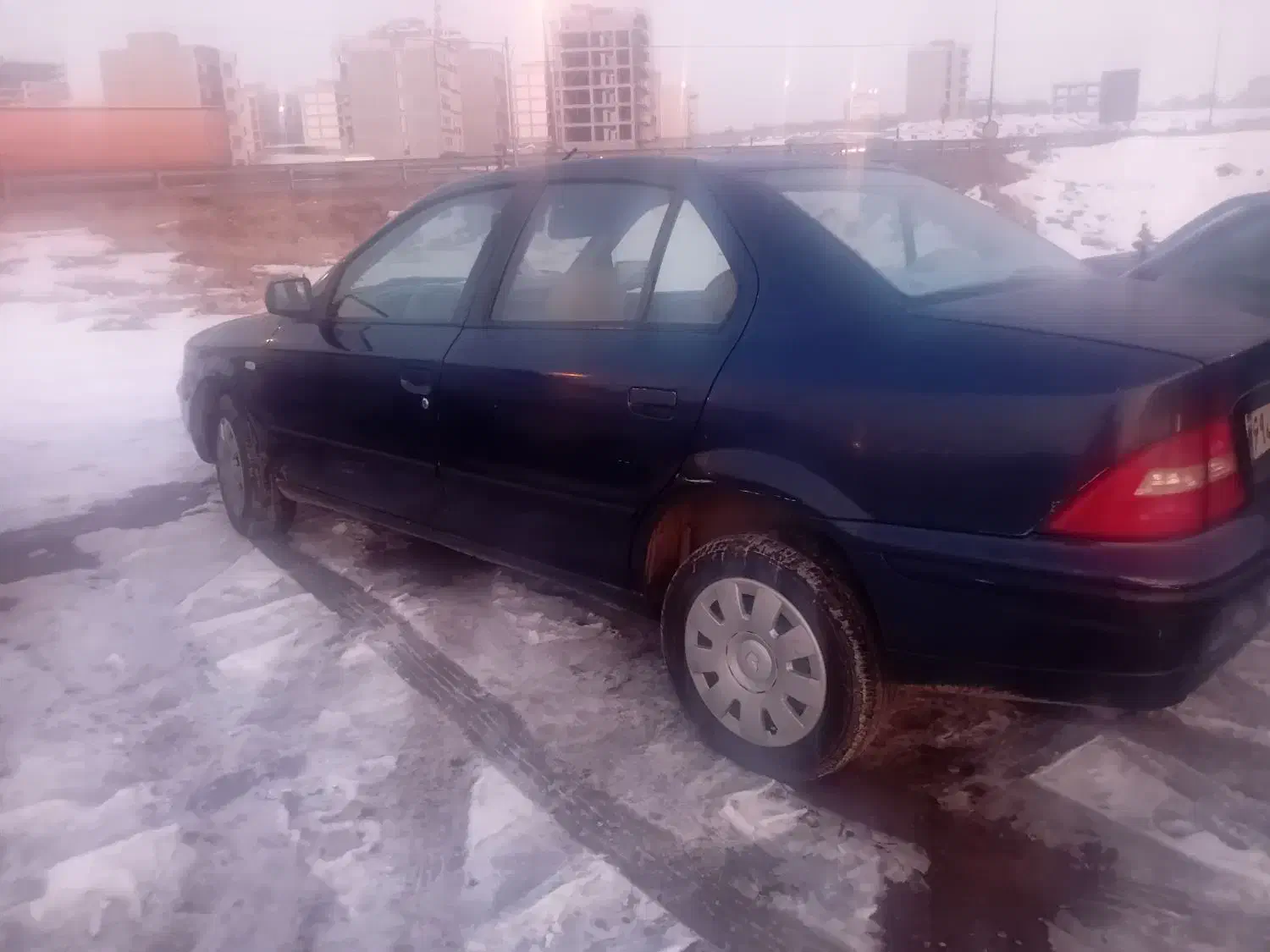 سمند مدل ۹۰ آبی متالیک|خودرو سواری و وانت|تبریز, |دیوار