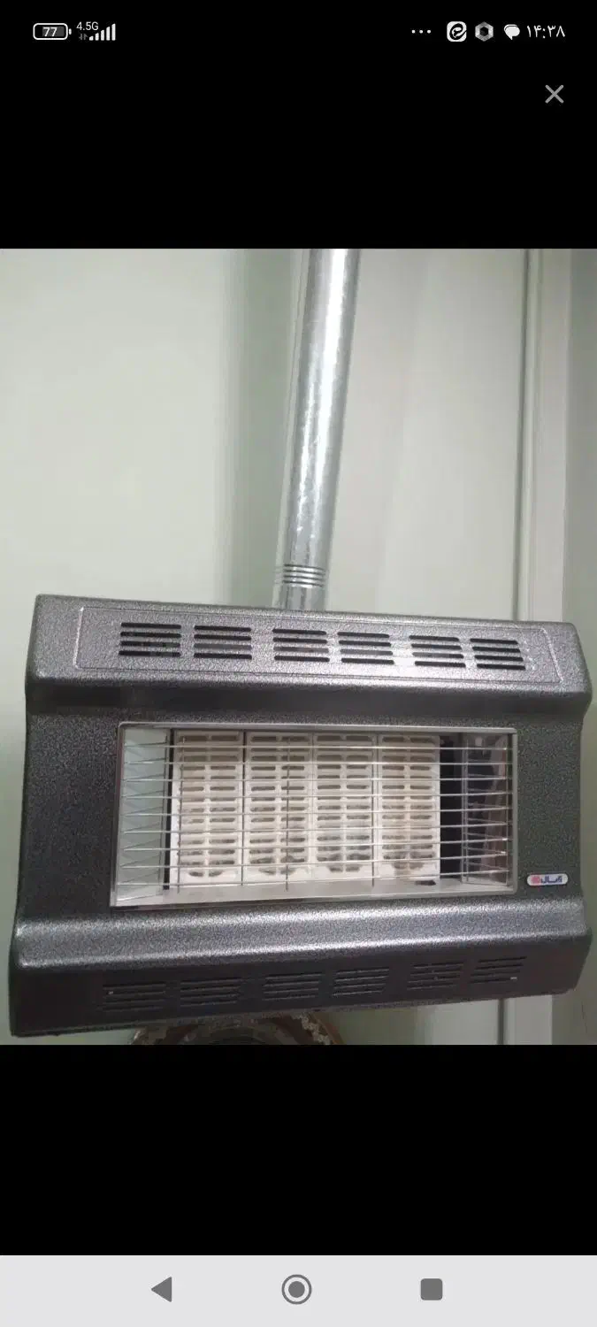 بخاری دیواری ابسال|بخاری، هیتر، شومینه|اصفهان, کشاورزی|دیوار