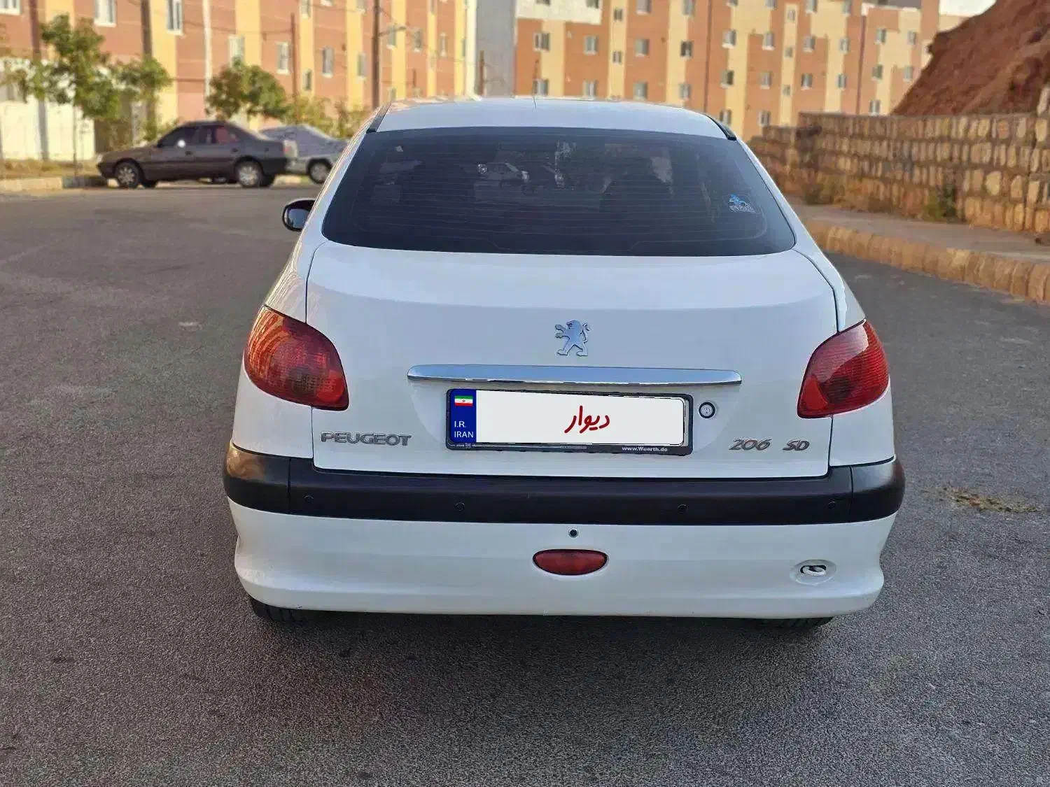 206sdلاکاغذی|خودرو سواری و وانت|سقز, |دیوار