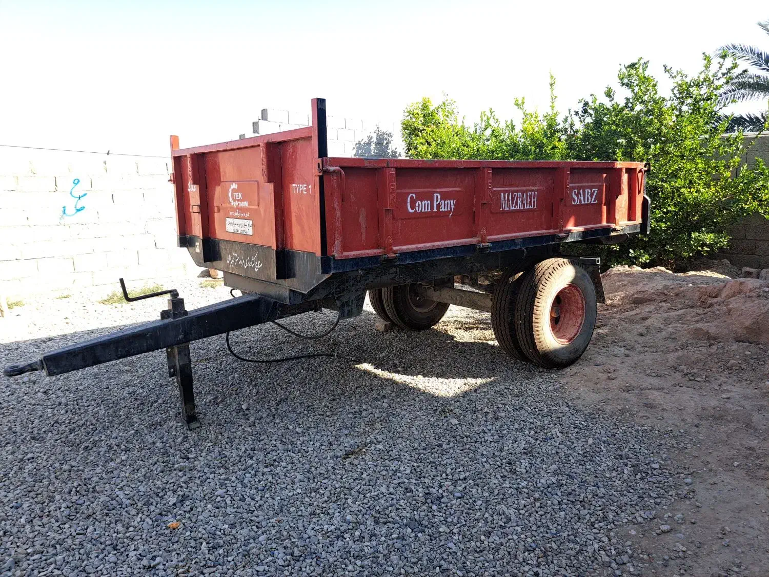 تریلی جفت چرخ درحد|خودرو سنگین|داراب, |دیوار