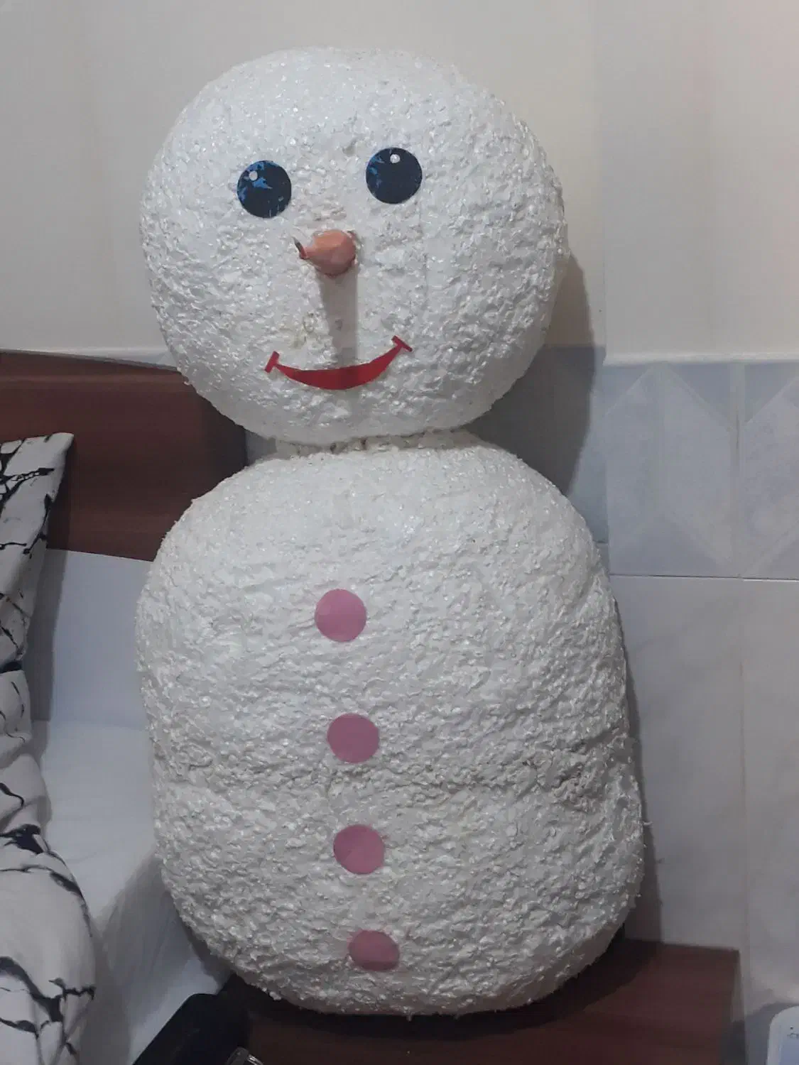 آدم برفی|مجسمه، تندیس، ماکت|شهرکرد, |دیوار