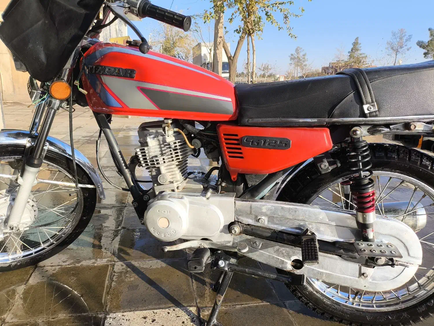 موتور ۱۲۵ هندا|موتورسیکلت|سبزوار, چهارراه فرودگاه|دیوار