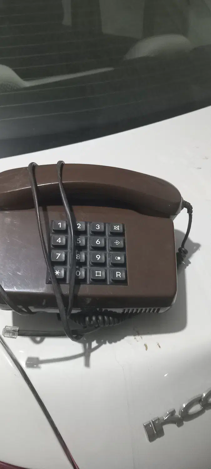 گوشی تلفن|تلفن رومیزی|قم, نیروگاه|دیوار