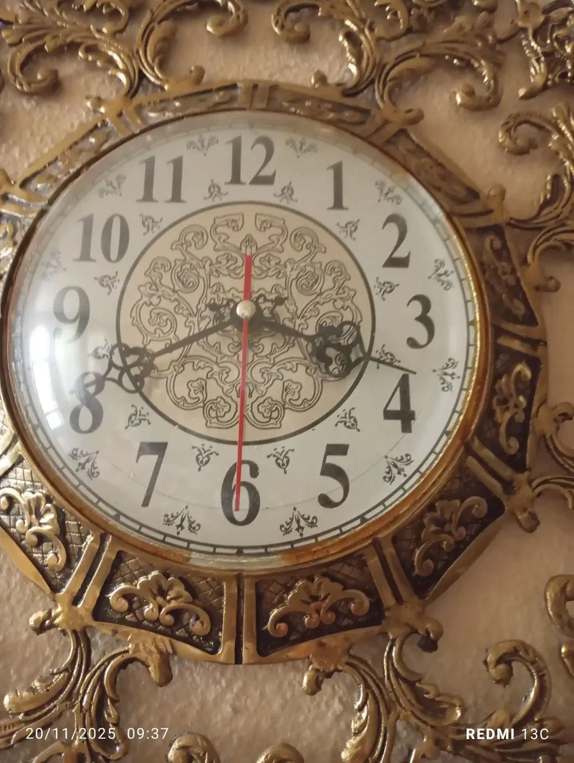 ساعت برنز سنگین وزن|ساعت دیواری و تزئینی|قم, کلهری|دیوار