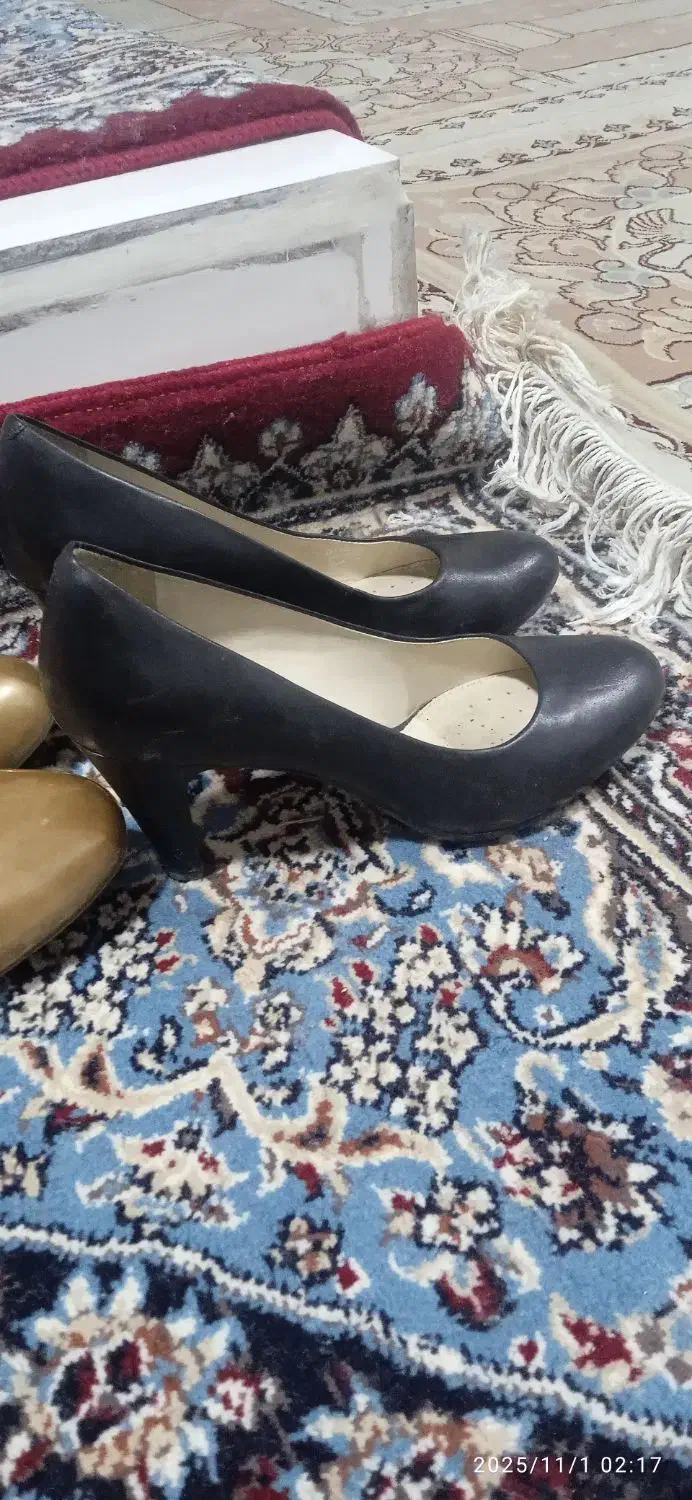 دوجفت کفش مجلسی مارک سایز37و38|کیف، کفش، کمربند|کوهدشت, |دیوار