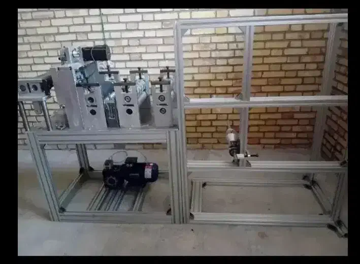 دستگاه دوخت و برش پد آرایش پاک کن|ماشینآلات صنعتی|رفسنجان, |دیوار