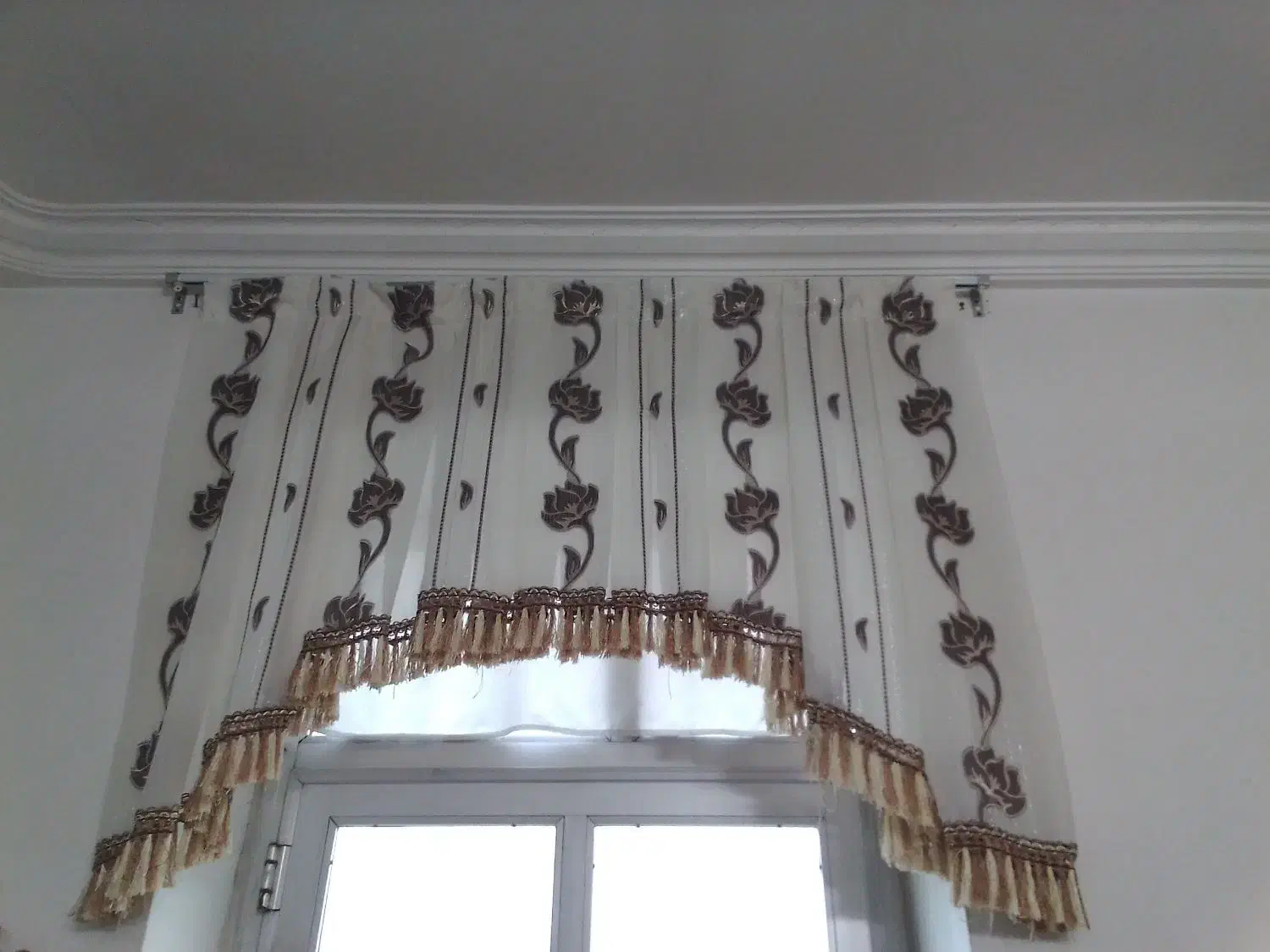 سه عدد پرده سالم و بدون زدگی|پرده، رانر، رومیزی|سلماس, |دیوار