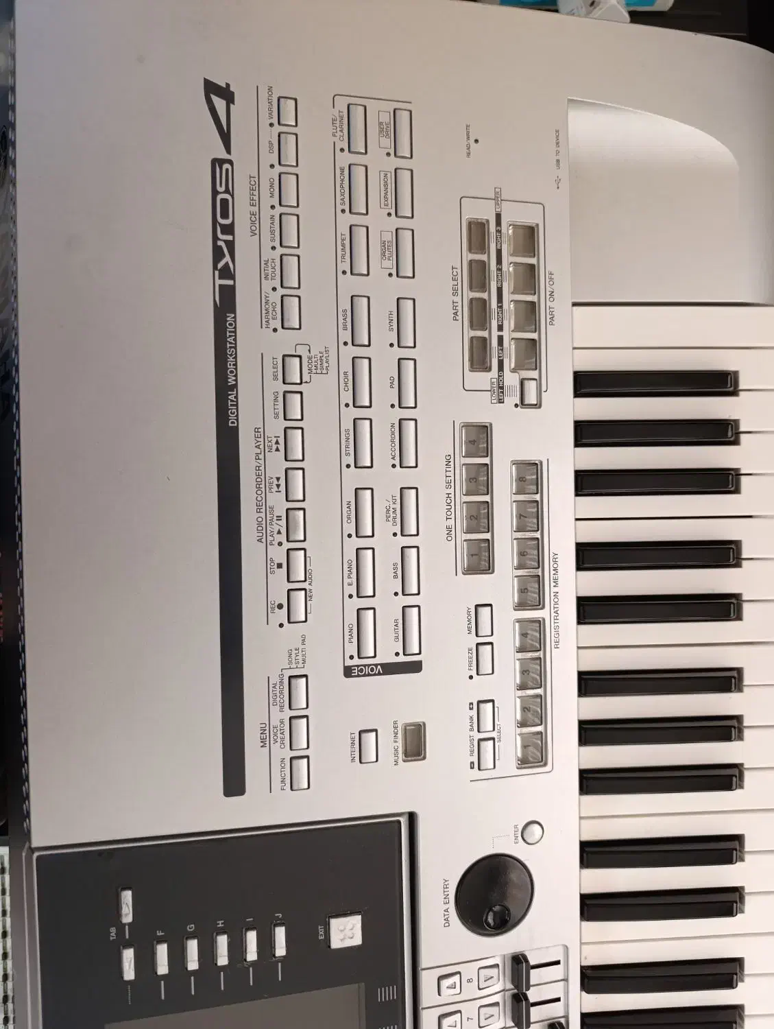 ارگ تایروس ۴و۵|پیانو، کیبورد، آکاردئون|اردبیل, |دیوار