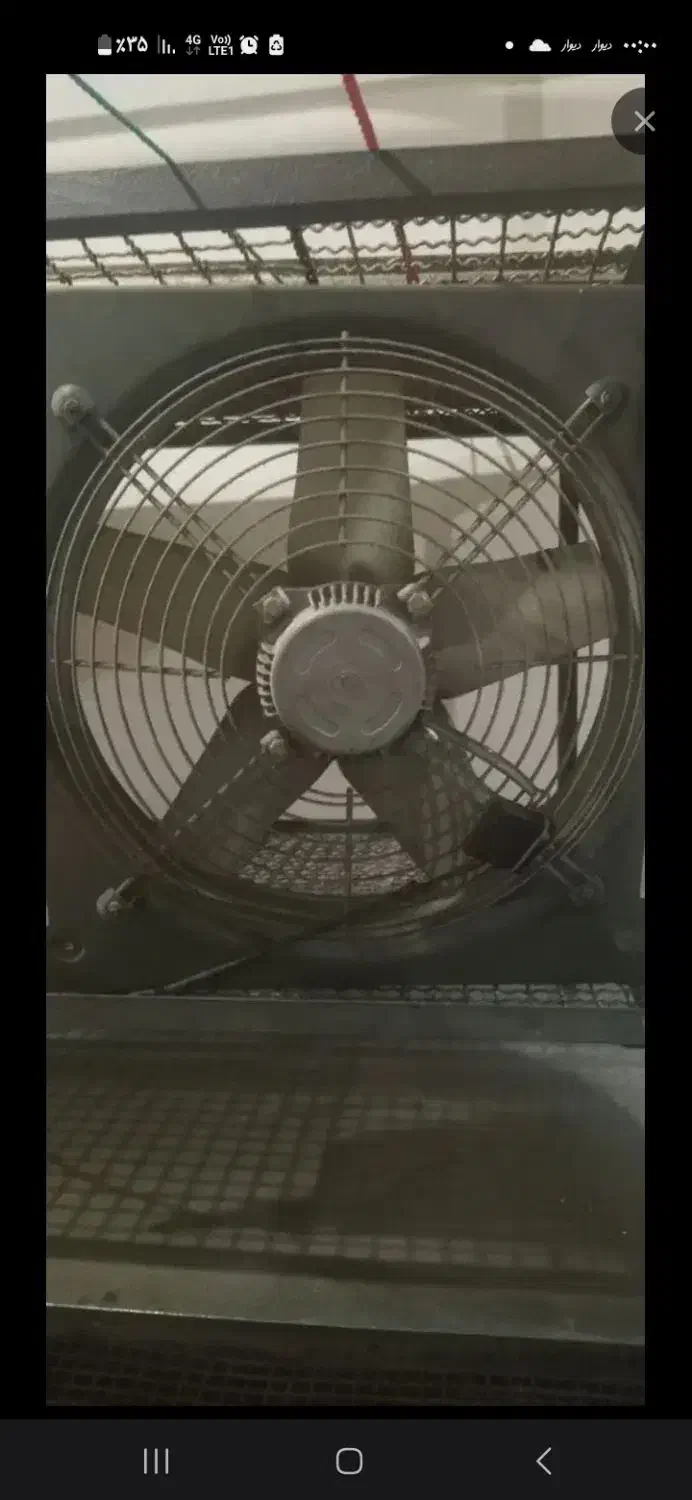 هواکش فن|پنکه و تصفیه‌کنندهٔ هوا|آزادشهر, |دیوار