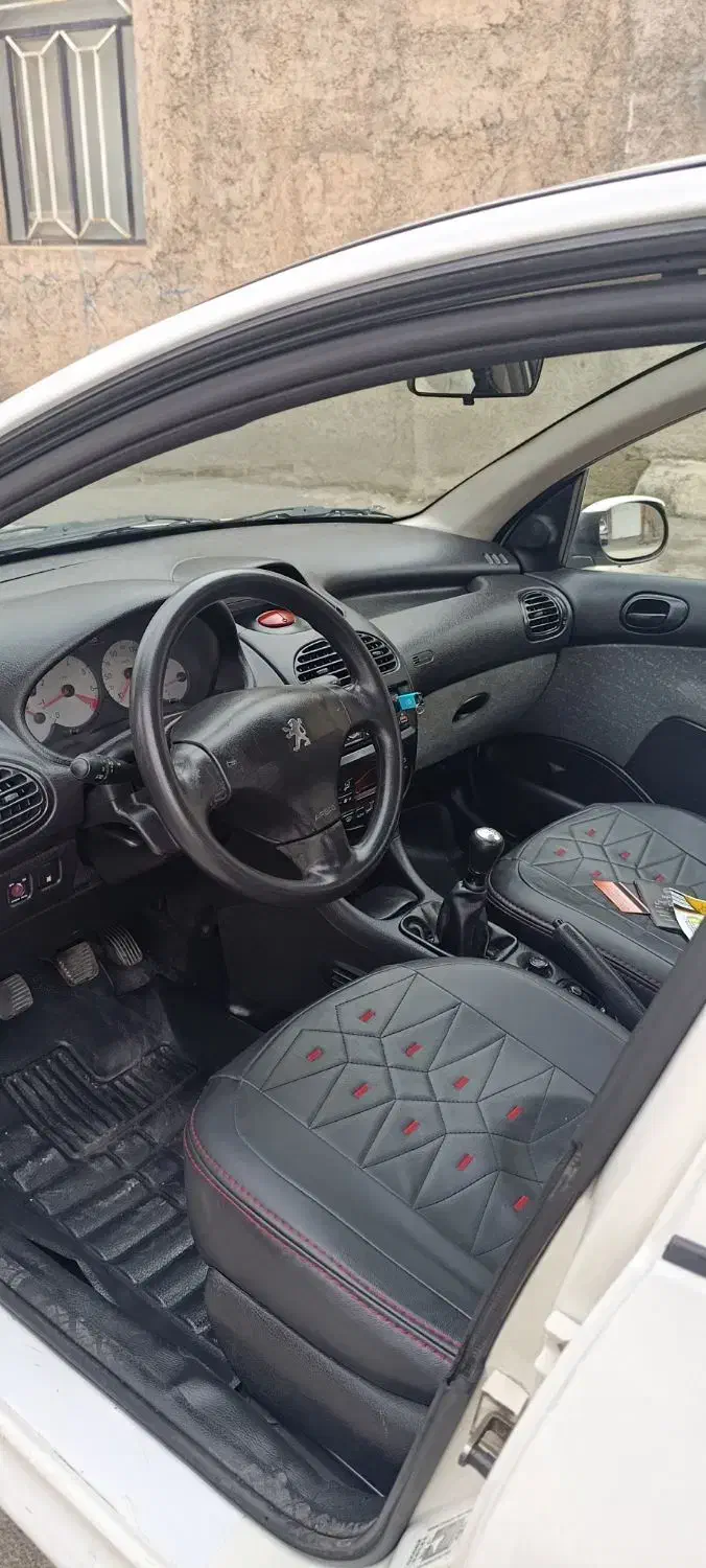 206 اس دی مدل ۸۹تیپ ۵ v8|خودرو سواری و وانت|آبیک, |دیوار