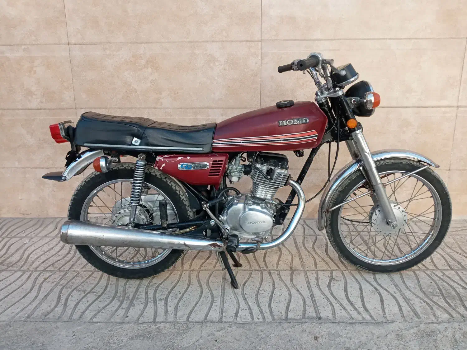 موتور ۶۱ ژاپنی درحد با برگه|موتورسیکلت|کرمانشاه, |دیوار