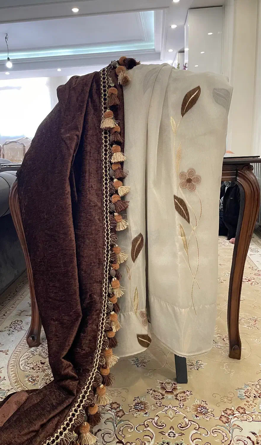 پرده|پرده، رانر، رومیزی|تهران, حکیمیه|دیوار