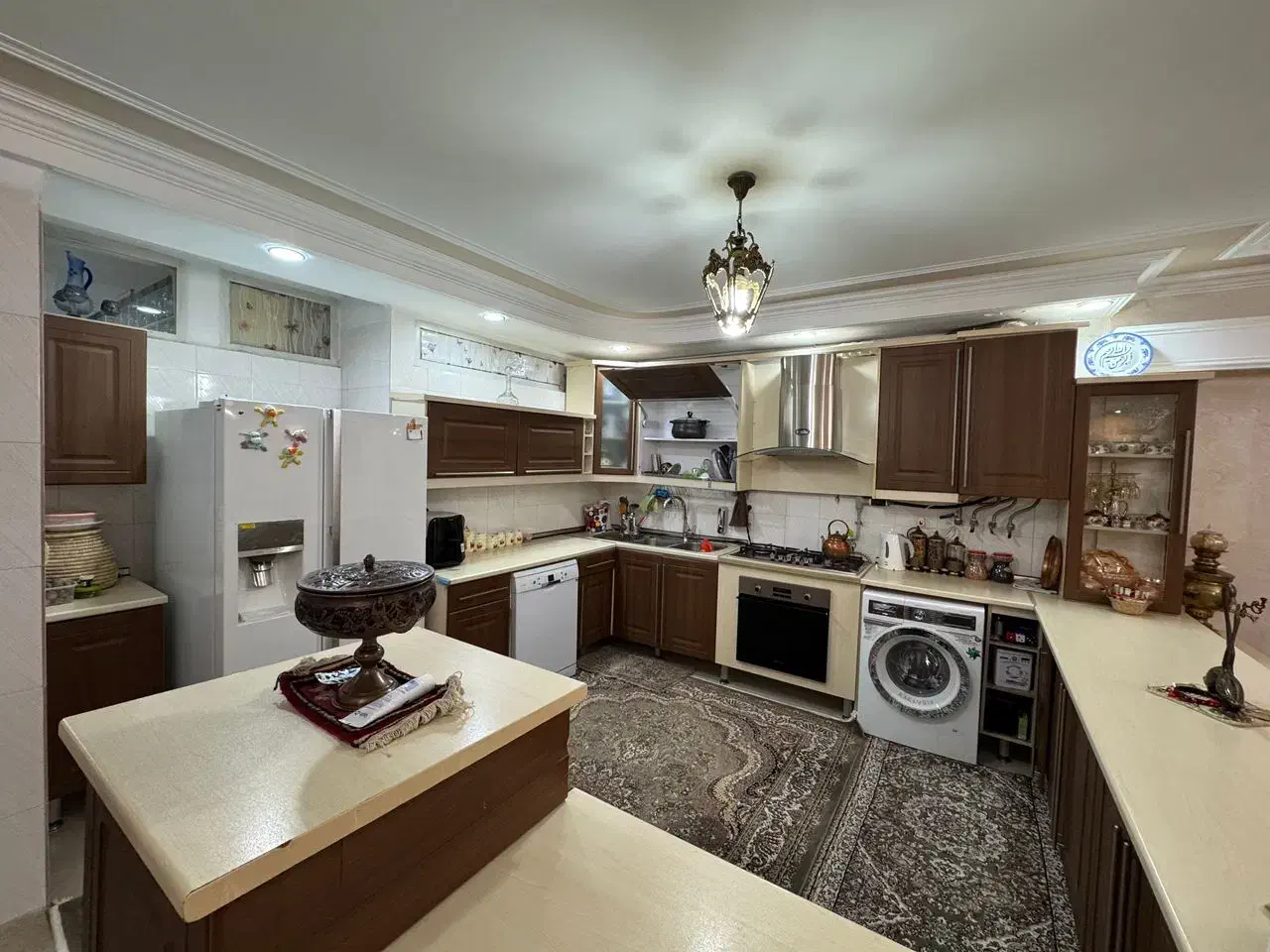 کابینت آشپزخانه ممبران،همراه باهود و سینک ظرف شویی|اجاق گاز و لوازم برقی پخت‌وپز|کرمانشاه, |دیوار