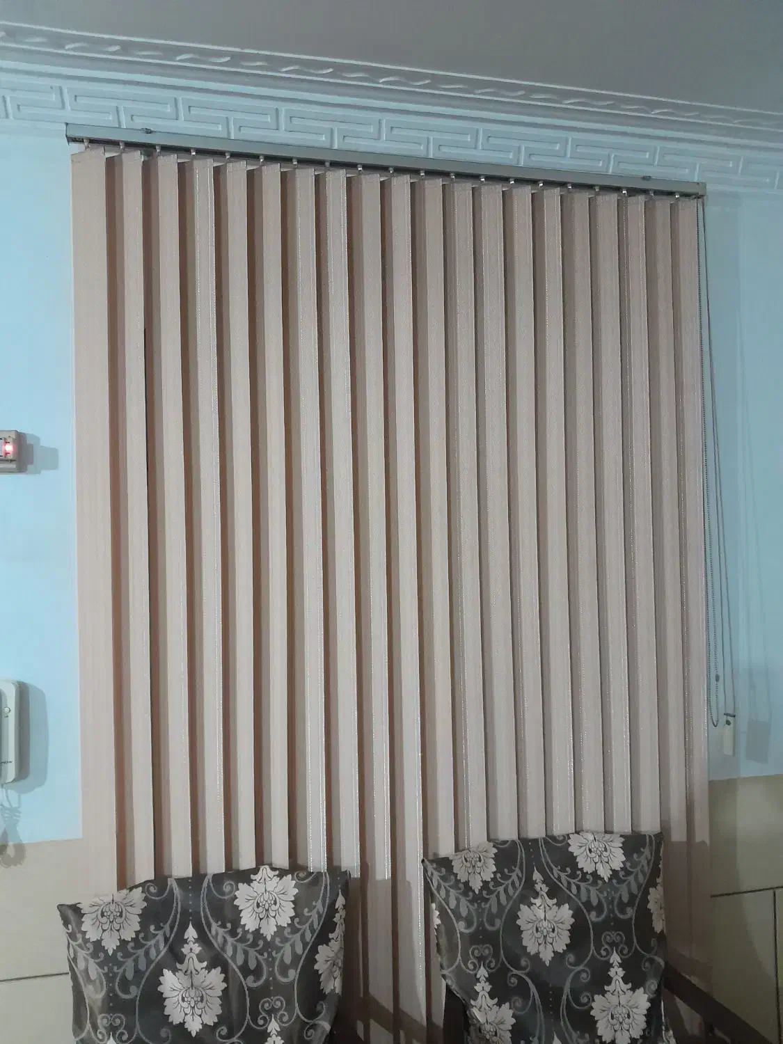 دو عدد پرده عمدی طول 2ونیم در عرض 2متر|پرده، رانر، رومیزی|سیرجان, |دیوار