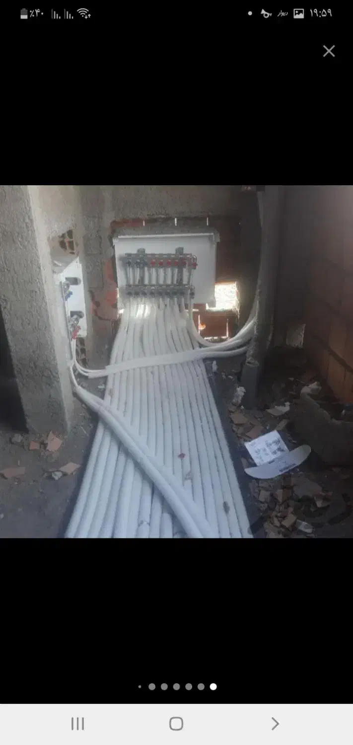 لوله کشی سرد گرم با استخر|خدمات پیشه و مهارت|آمل, |دیوار