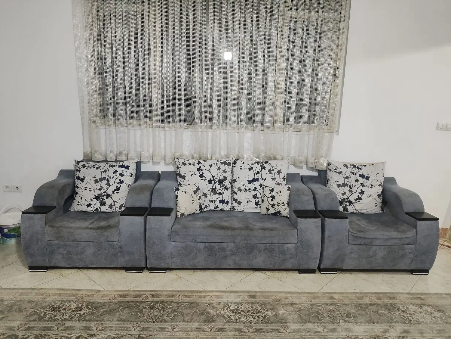 مبل ۷ نفره|مبلمان خانگی و میز عسلی|رباطکریم, رباطکریم|دیوار