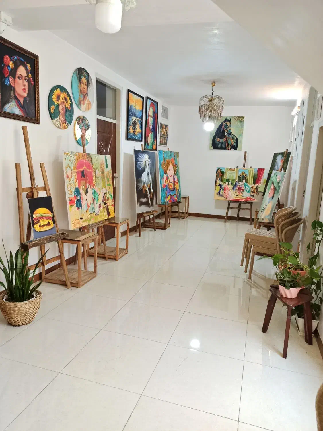 آموزشگاه نقاشی فتوحی|خدمات آموزشی|شیراز, نصر|دیوار