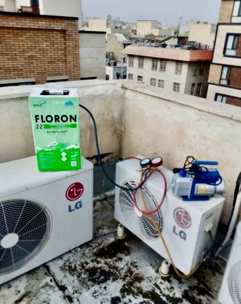 نصب،سرویس و تعمیرات تخصصی انواع کولر گازی ،اسپیلت|خدمات پیشه و مهارت|پرند, فاز ۴|دیوار