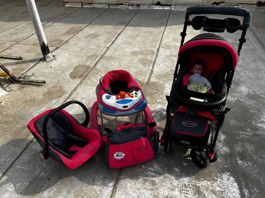 ست کالسکه، کریر، روروعک و کیف و تاب|کالسکه و لوازم جانبی|گلستان (تهران), |دیوار