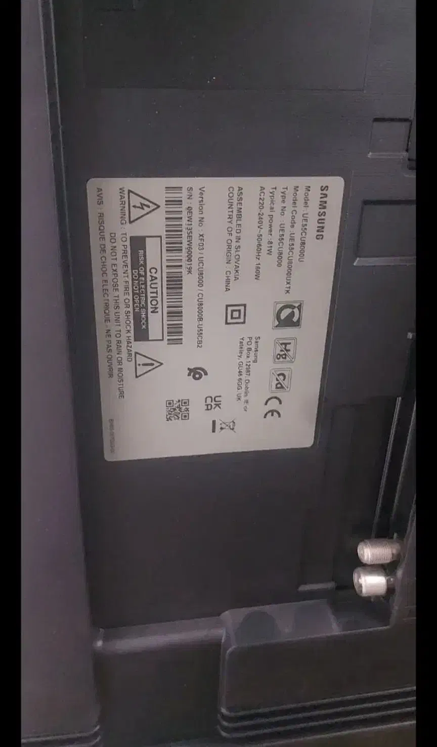 تلویزیون 55سامسونگ|تلویزیون و پروژکتور|تهران, قلمستان|دیوار