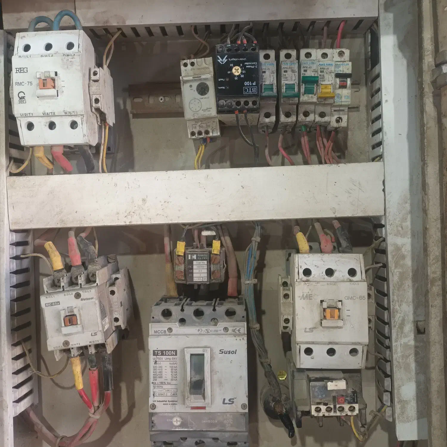 تابلوبرق ستاره مثلث موتور ۴۰اسب|ماشین‌آلات صنعتی|نجف‌آباد, ویلاشهر|دیوار