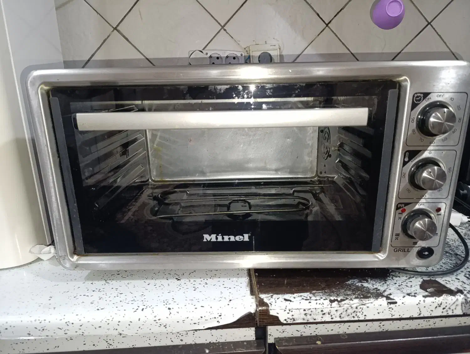 توستر برقی ۴۵ لیتری|اجاق گاز و لوازم برقی پخت‌وپز|شادگان, |دیوار