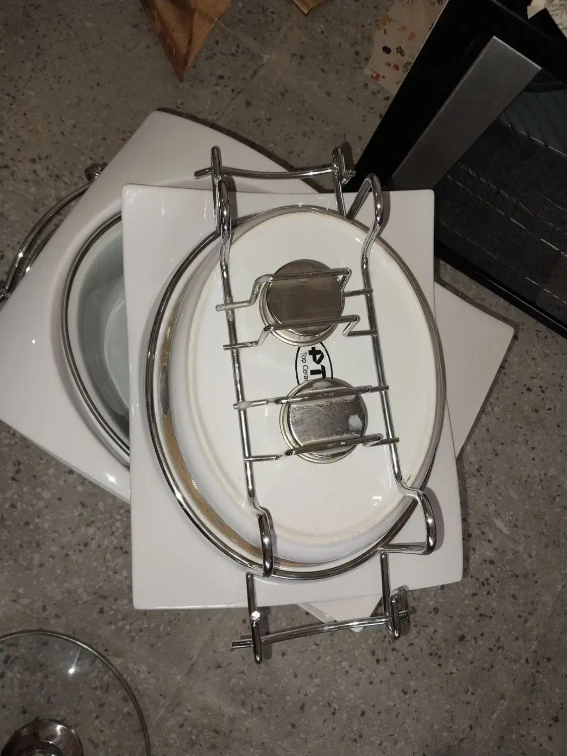 ظرف وارمردارسفله خوری|ظروف سرو و پذیرایی|بروجرد, |دیوار