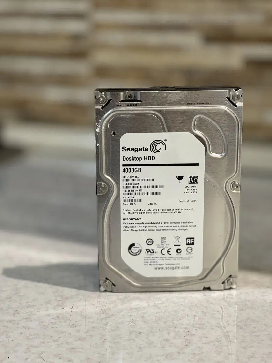 هارد ۴ ترابایت سیگیت hard segate|قطعات و لوازم جانبی رایانه|تهران, تهرانپارس شرقی|دیوار