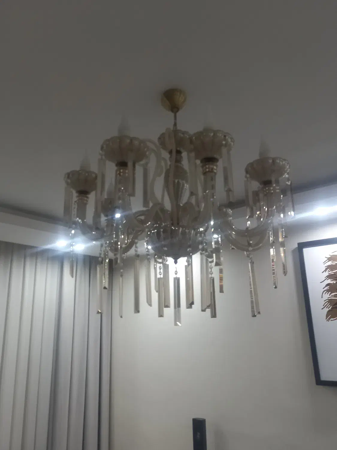 لوستر|لوستر و چراغ آویز|اراک, |دیوار