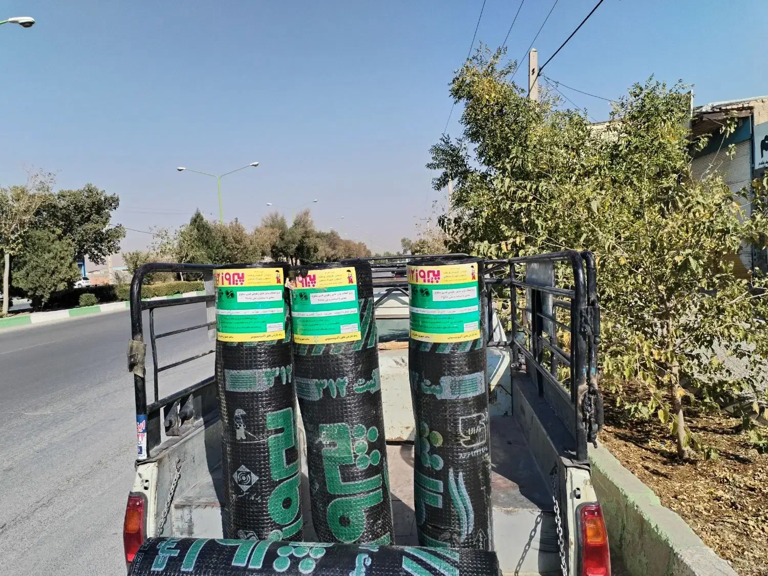 ایزوگام قیرگونی واسفالت کوچه ومحوطه|خدمات پیشه و مهارت|شهرضا, |دیوار