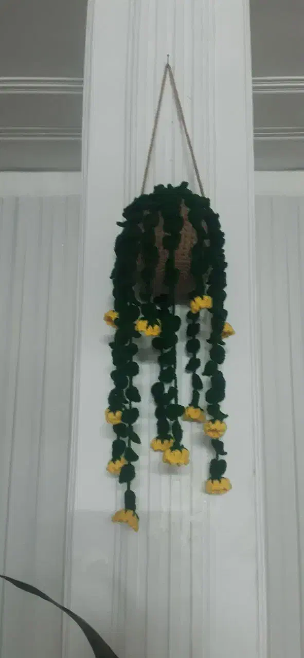 گل اویز بافتنی|گل مصنوعی|شاهرود, |دیوار