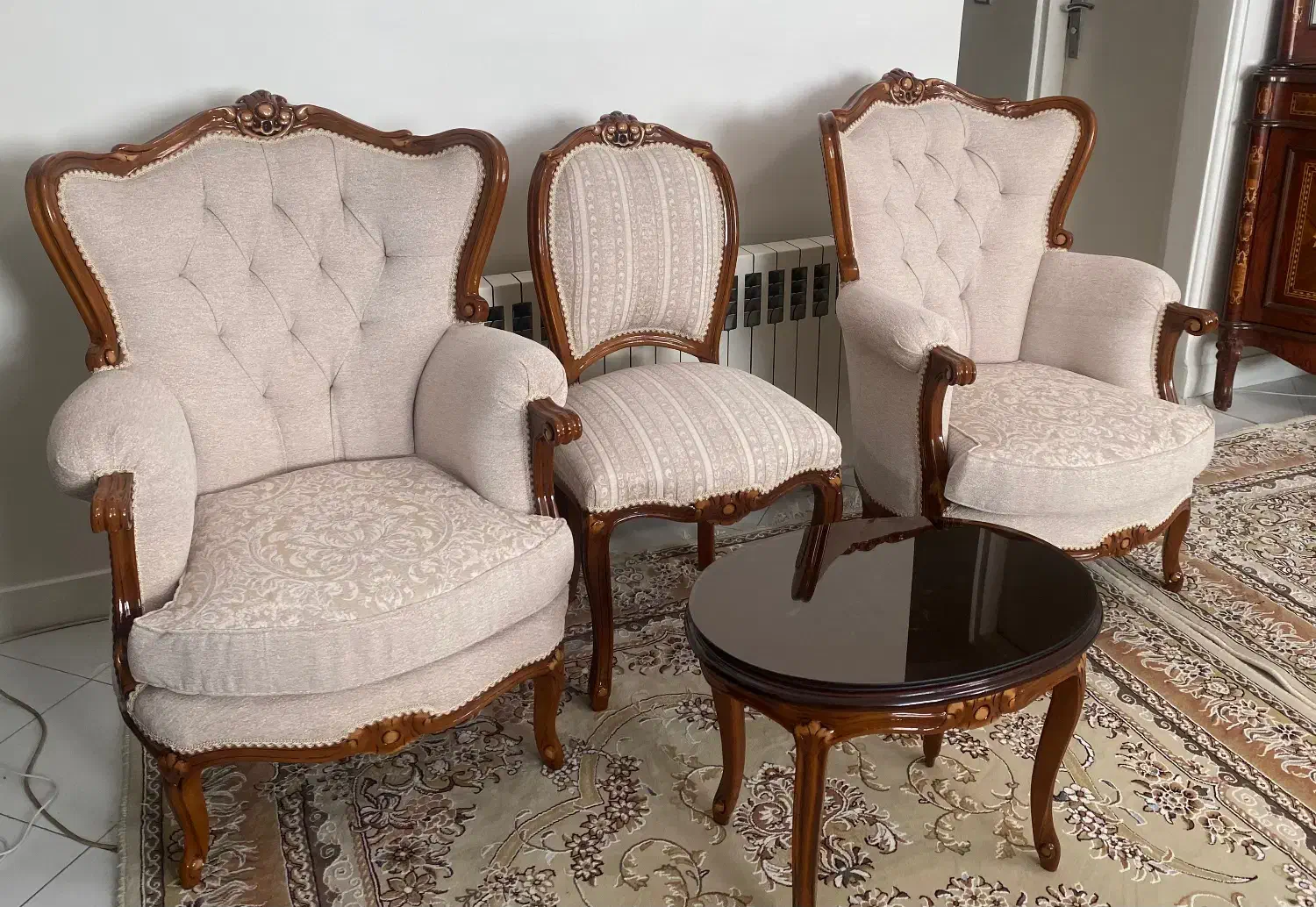 مبلمان ۹نفره بازسازی کامل شده|مبلمان خانگی و میز عسلی|تهران, صادقیه|دیوار