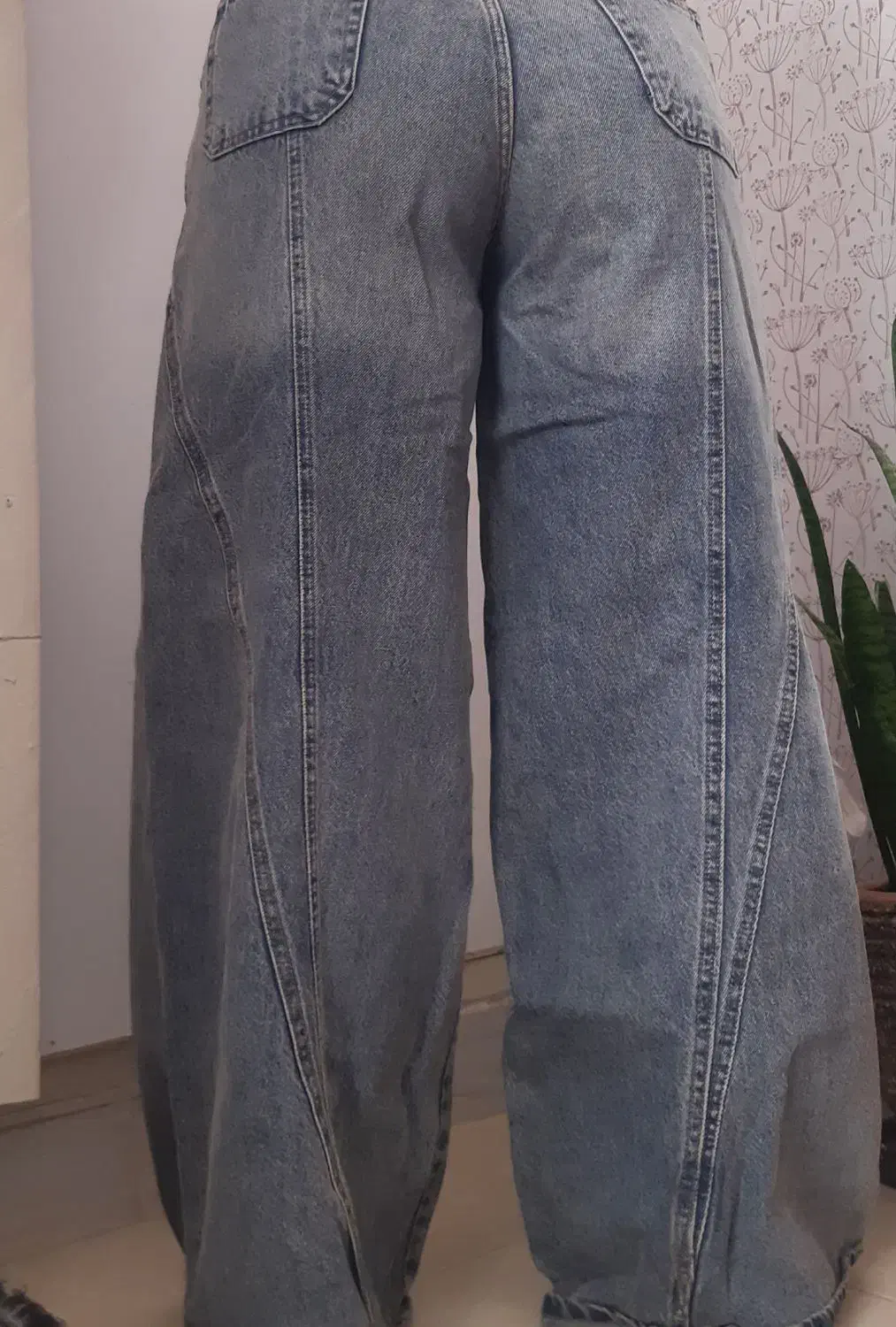 شلوار سوپر بگ کاملا نو|لباس|محمدیه-قزوین, |دیوار