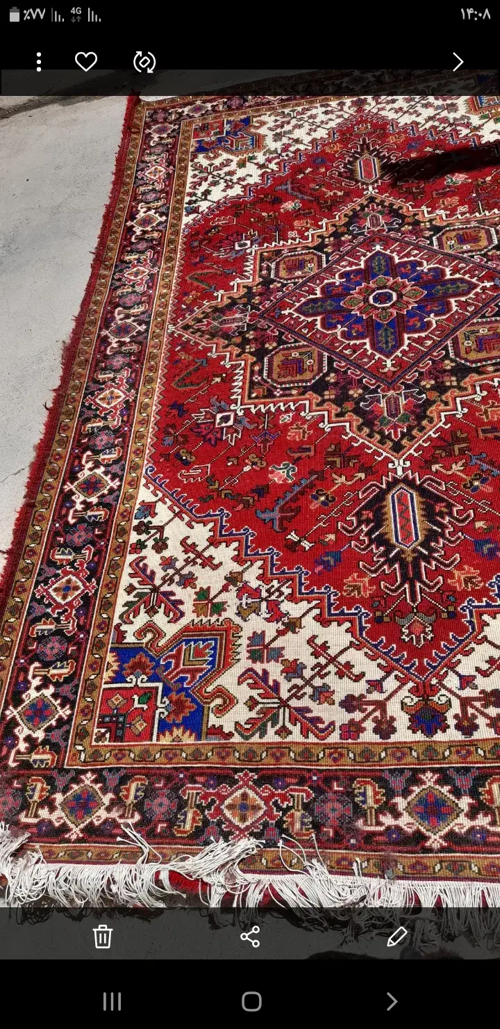 یک جفت فرش ۶ متری دستبافت مهربان|فرش|خواجه, |دیوار