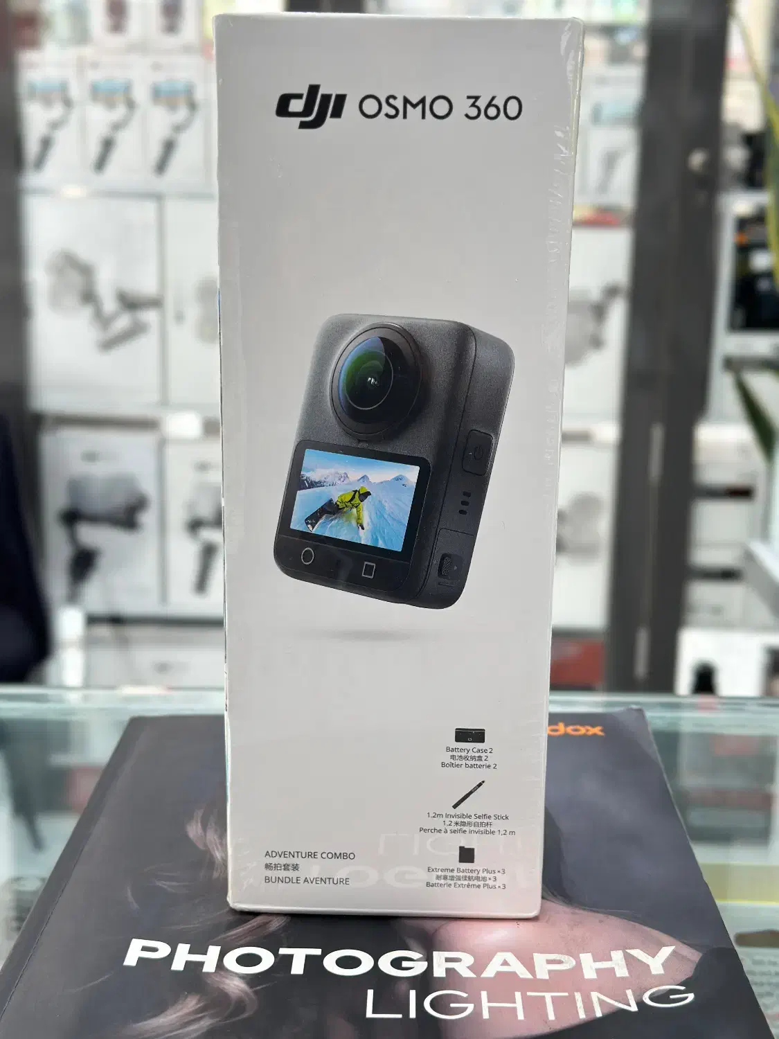 دوربین 360 دیجیآی DJI osmo 360 adventure combo|دوربین عکاسی و فیلمبرداری|شیراز, سینما سعدی|دیوار